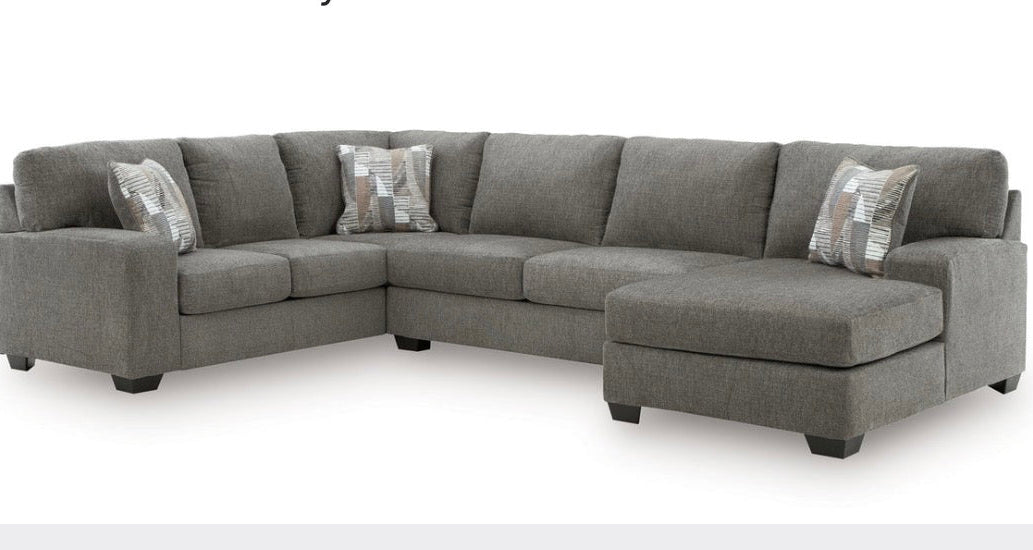 484newellen 3pc sectional gray