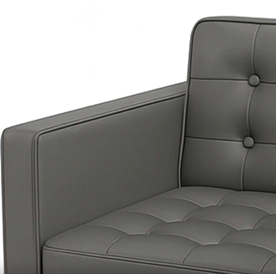 Modern Design | Chrome Base | Premium Leather Finish