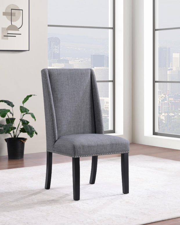 D144-7PC DINING TABLE & 6 SIDE CHAIRS