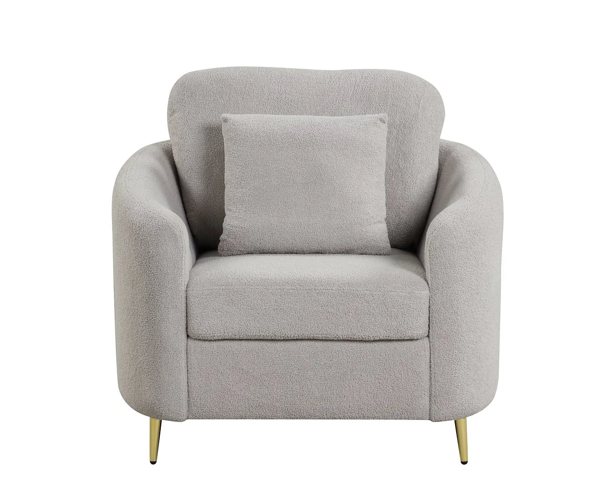 Oslo Gray 3pc Sofa + Loveseat +Chair Set