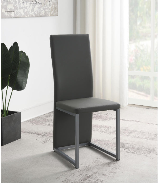 D227-5PC DINING TABLE & 4 SIDE CHAIRS