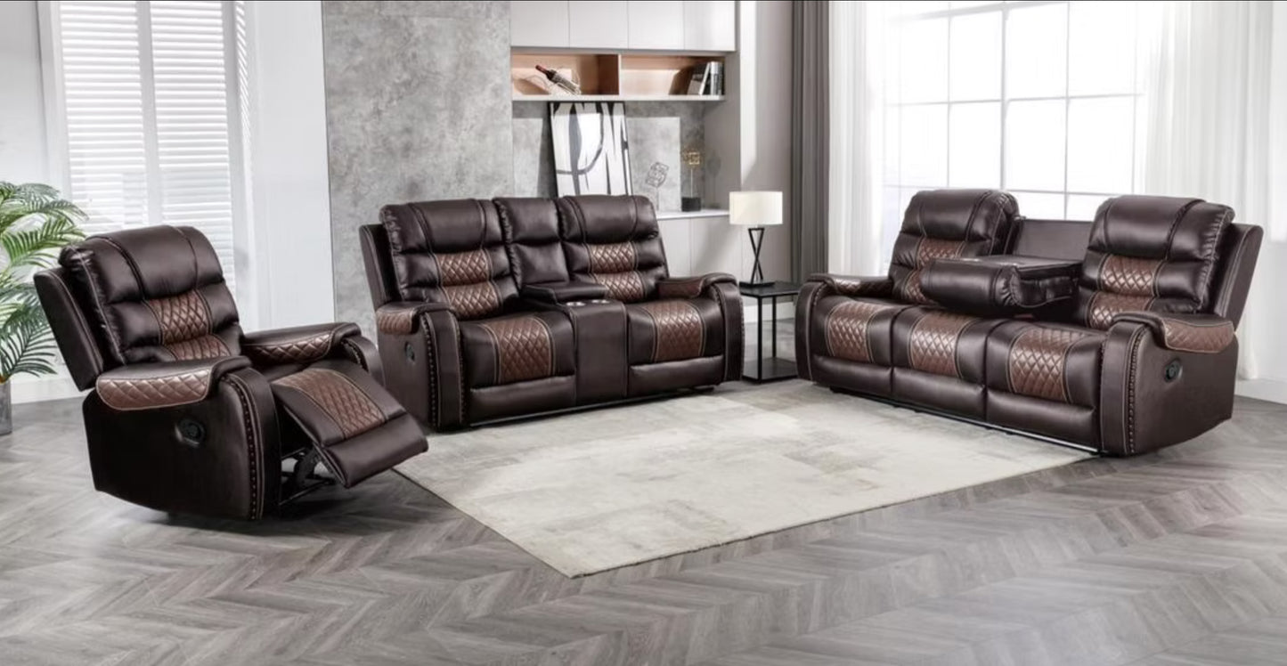 South Sarasota Brown SOFA AND LOVE SEAT
