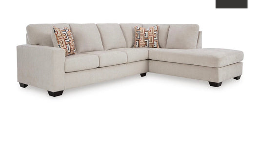 Avimore sectional 2pc stone color