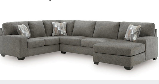 484newellen 3pc sectional gray