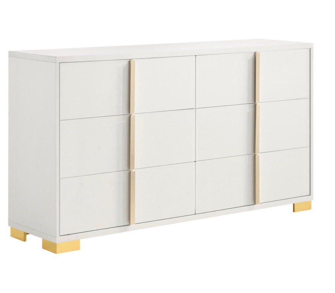 MARCELINE 4-PIECE QUEEN BEDROOM SET WHITE