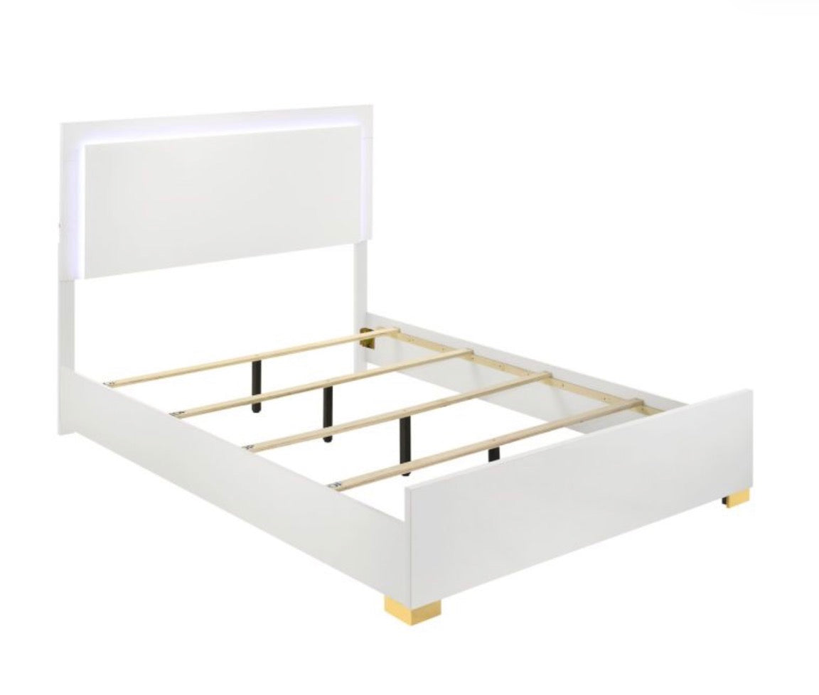 MARCELINE 4-PIECE QUEEN BEDROOM SET WHITE