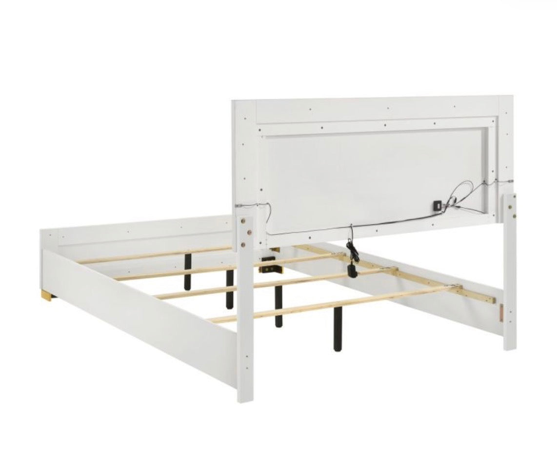 MARCELINE 4-PIECE QUEEN BEDROOM SET WHITE