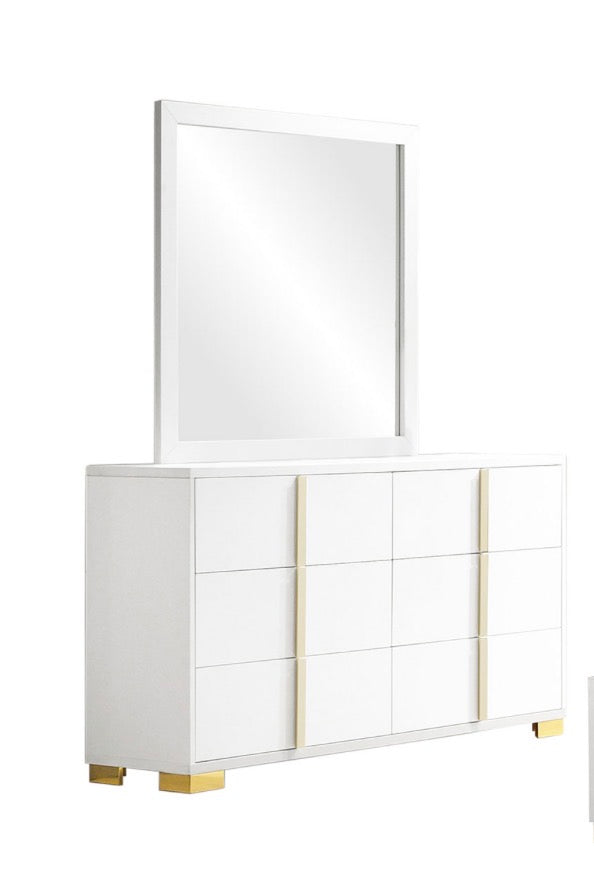 MARCELINE 4-PIECE QUEEN BEDROOM SET WHITE