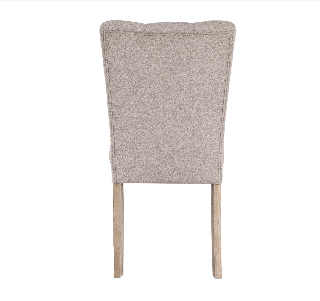 1-D02 NATURAL DINING TABLE + 4-D8683 DINING CHAIRS (5PC SET)