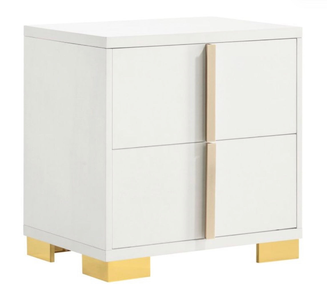 MARCELINE 4-PIECE QUEEN BEDROOM SET WHITE