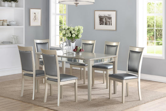 D302-7	  TABLE & 6 CHAIRS