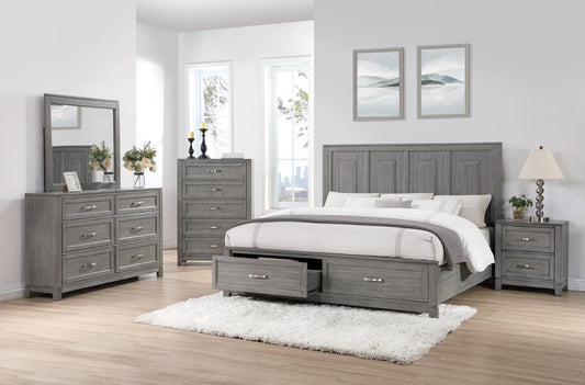 B237-QDM	QUEEN BED-DRESSER-MIRROR-NIGHT STAND