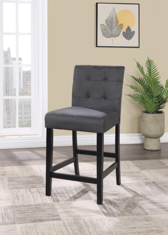D199-5	GRAY COUNTER TABLE W/ 4 CHAIRS