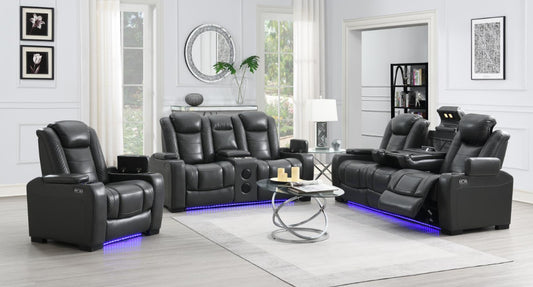 U93-2PC POWER RECLINING SOFA-POWER RECLINING LOVESEAT