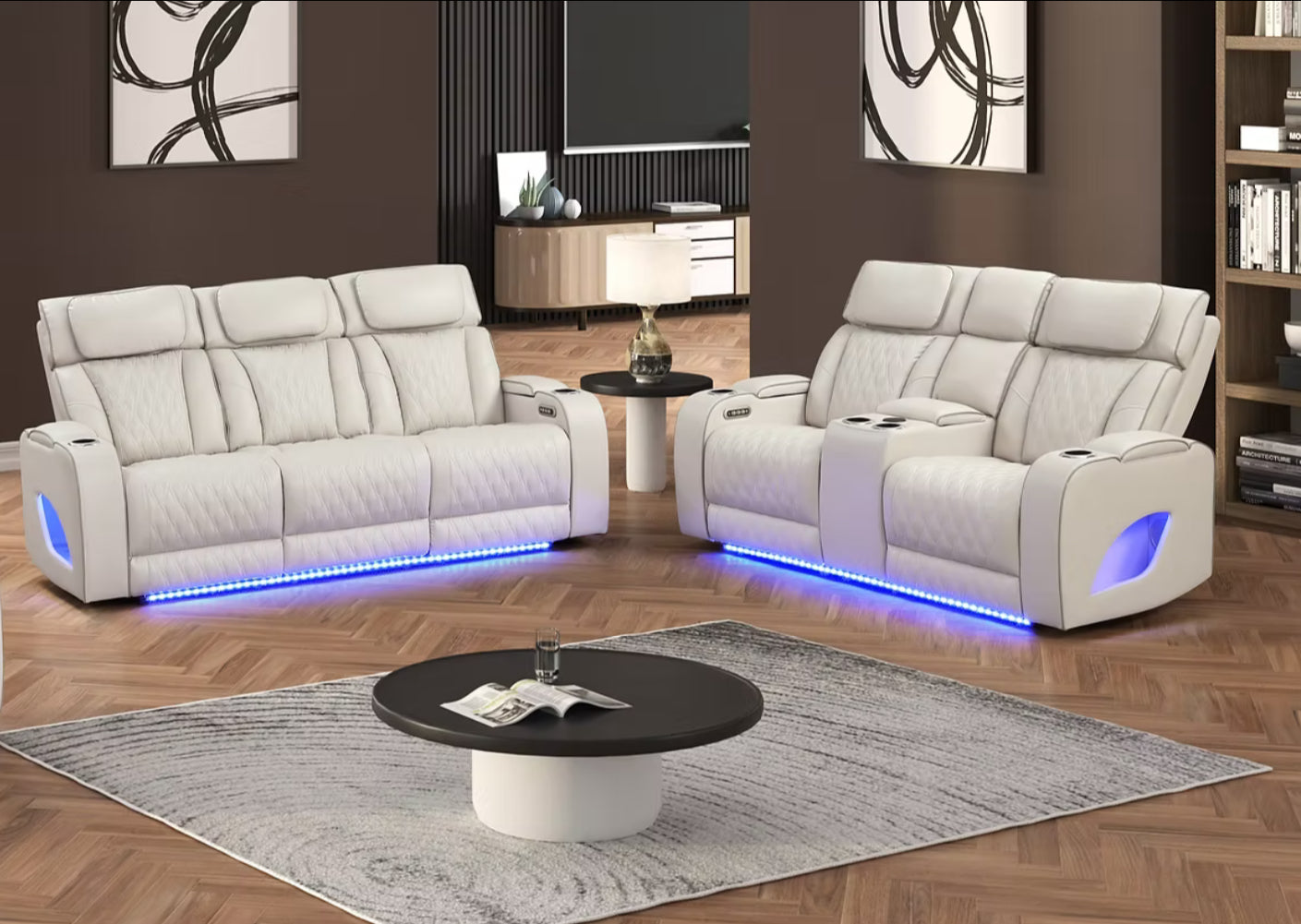 Aurora Ice SOFA AND LOVE SEAT