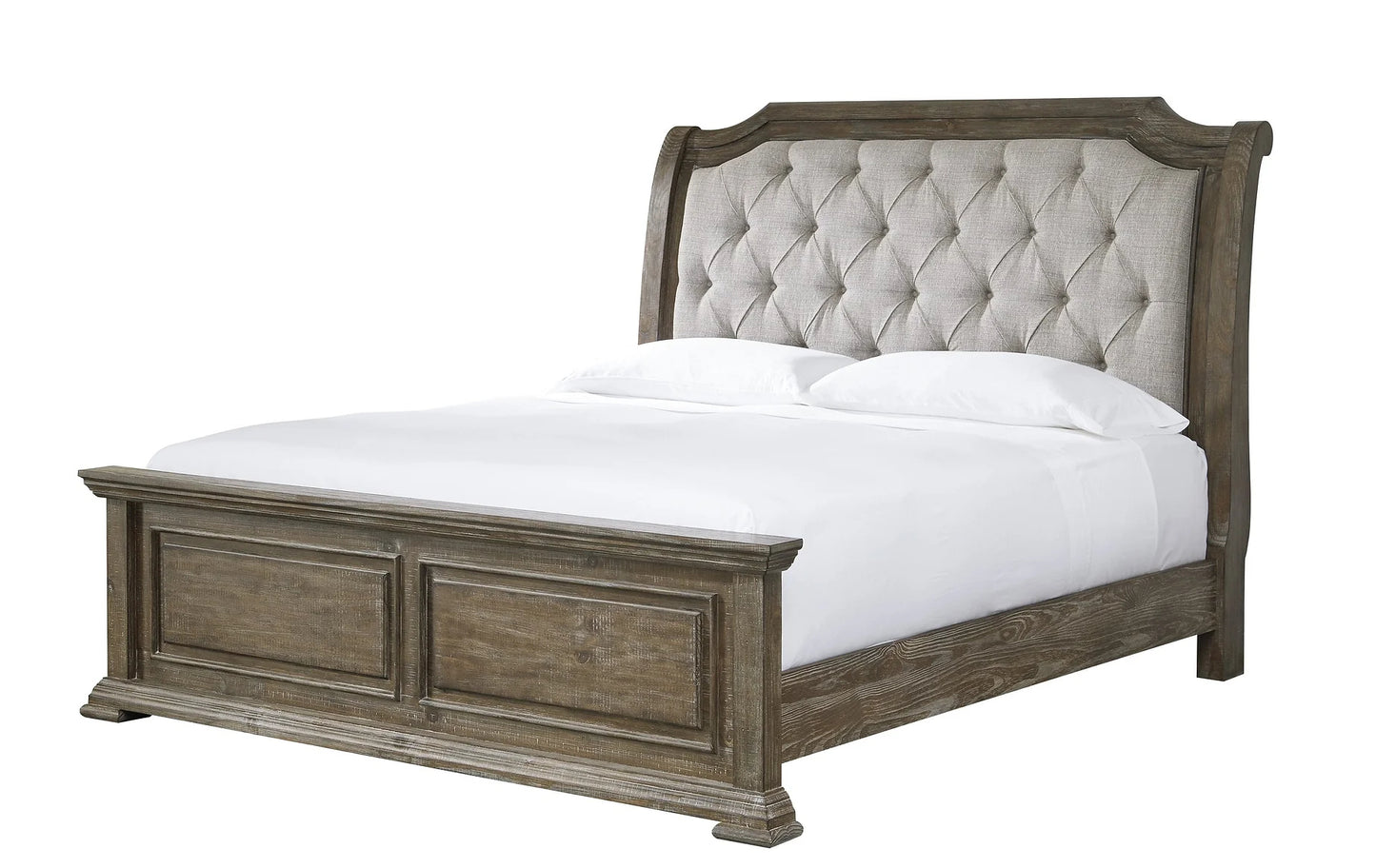 Wendy Norah King 4 Piece Set  Includes: Bed, Dresser, Mirror, Nightstand