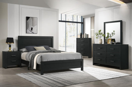 B525-QDM	QUEEN BED-DRESSER-MIRROR-NIGHT STAND