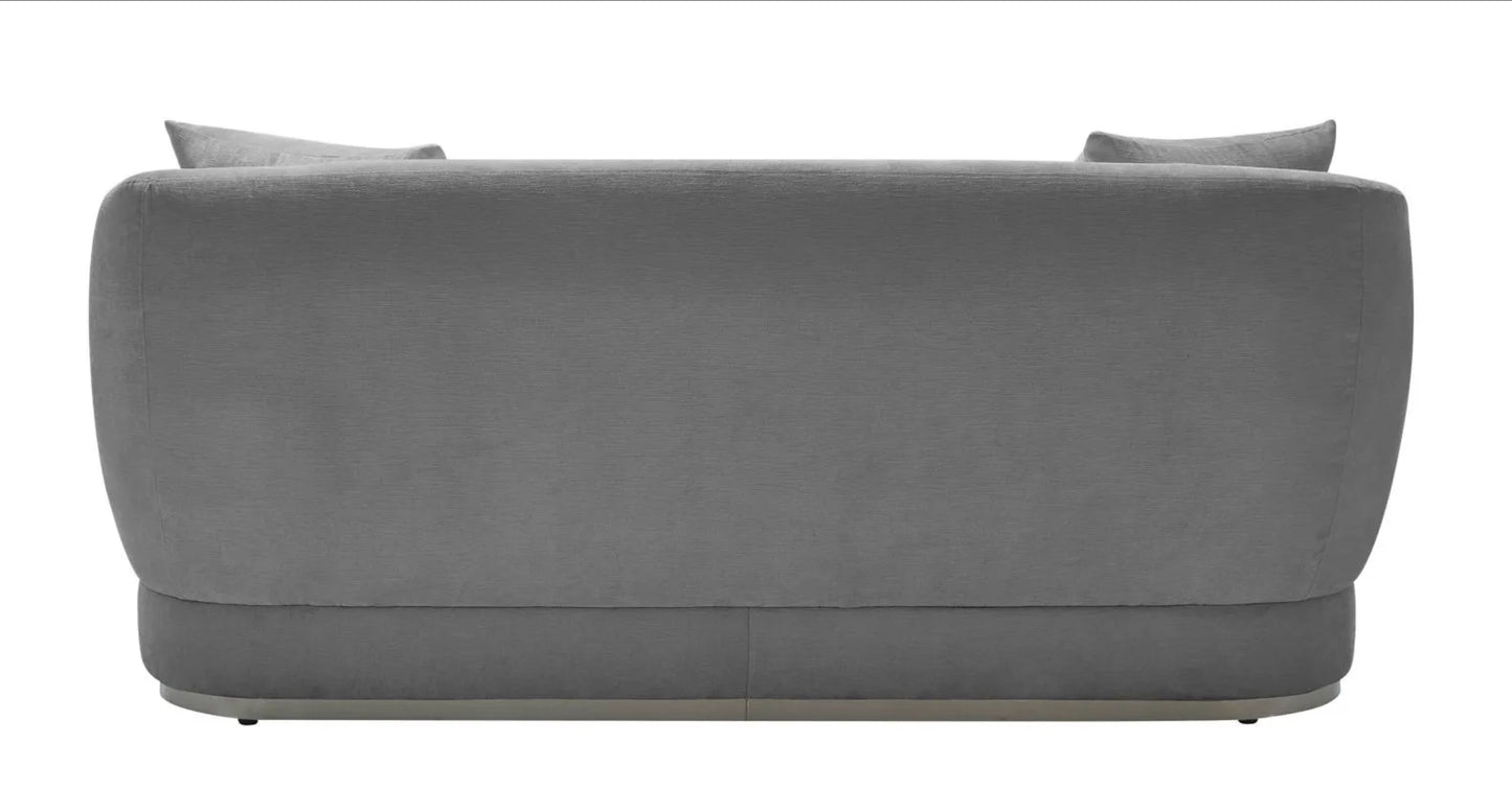 MONACO SOFA & LOVESEAT SET GREY