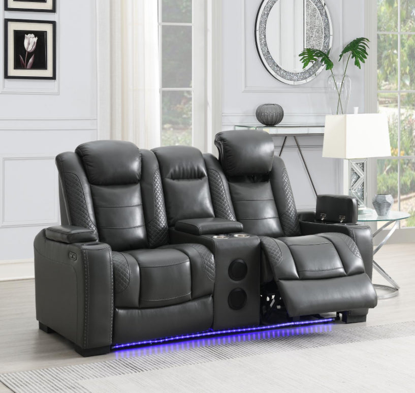 U93-2PC POWER RECLINING SOFA-POWER RECLINING LOVESEAT