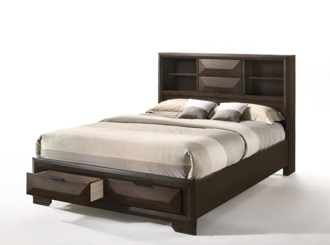 Mabel B175 5 Piece Set Includes: King Bed, Dresser, Mirror, Nightstand, Chest