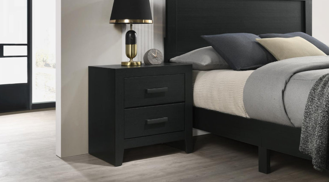B525 QUEEN BED FRAME - DRESSER - MIRROR - NIGHTSTAND- CHEST