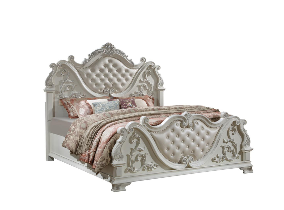 B585 - AUSTIN 4 PC (King Bed, Dresser, Mirror, Nightstand)