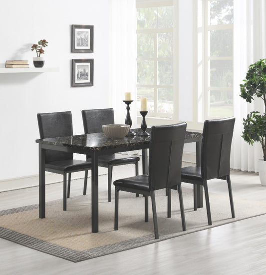 D240-5 PC	DINING TABLE & 4 CHAIRS