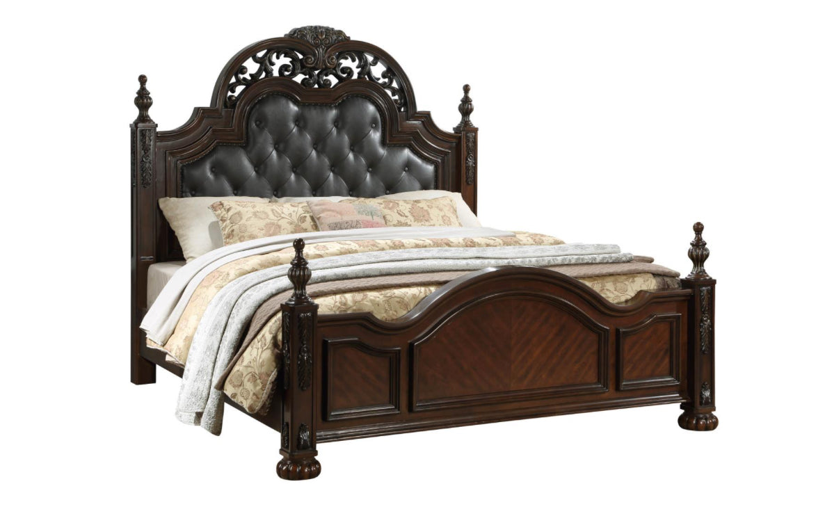 B580 - ATLAS 4 PC (King Bed, Dresser, Mirror, Nightstand)