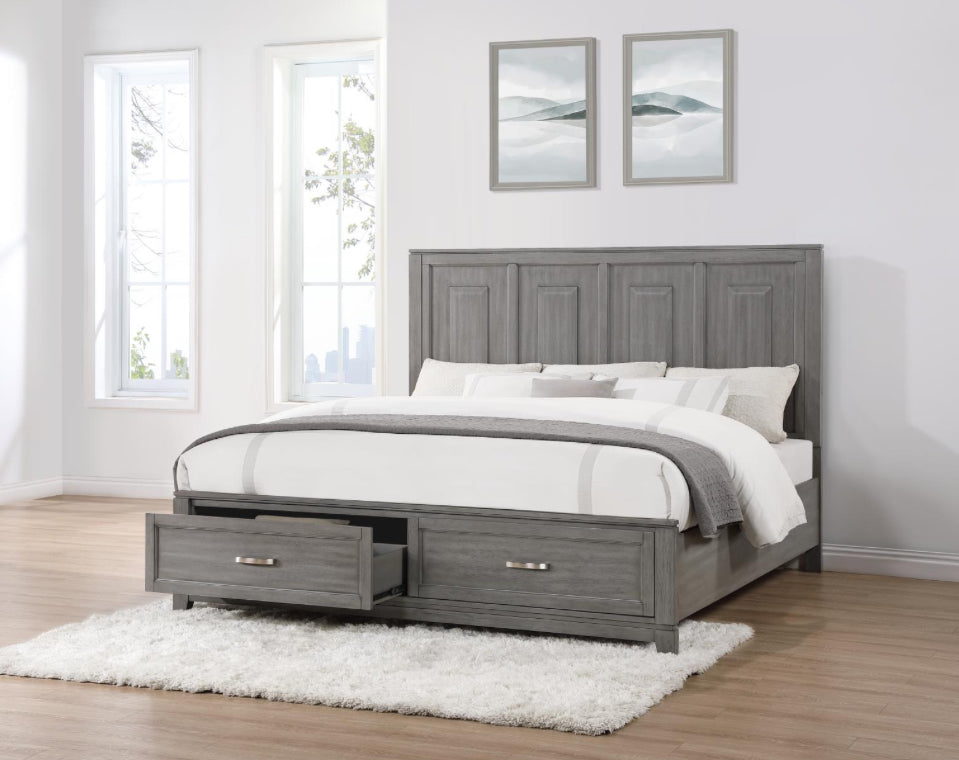 B237-QDM	QUEEN BED-DRESSER-MIRROR-NIGHT STAND