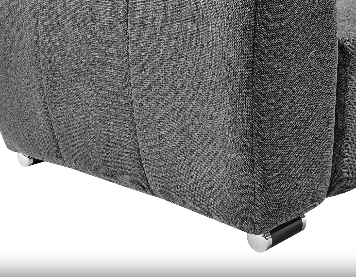 ROMA Sectional Dark Grey – LEFT O RIGHT FACING CHAISE