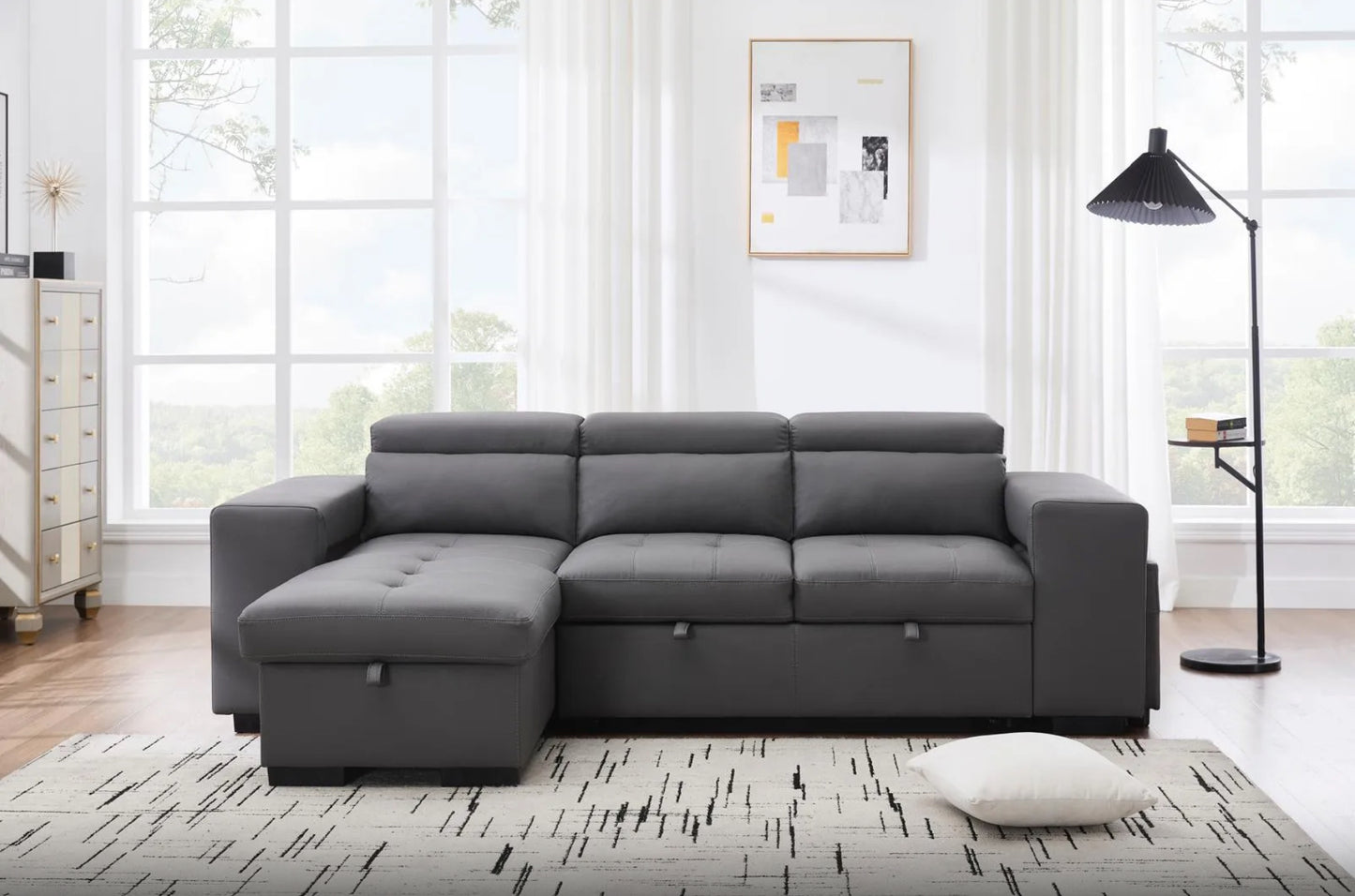 MILANO Sectional NEW 2025 Grey