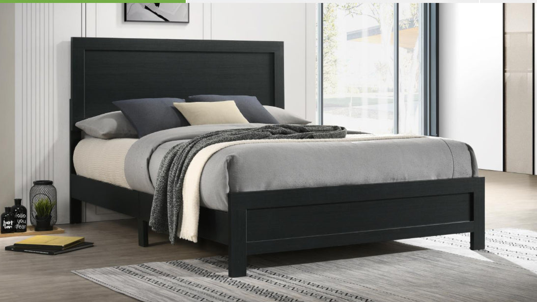 B525 QUEEN BED FRAME - DRESSER - MIRROR - NIGHTSTAND- CHEST