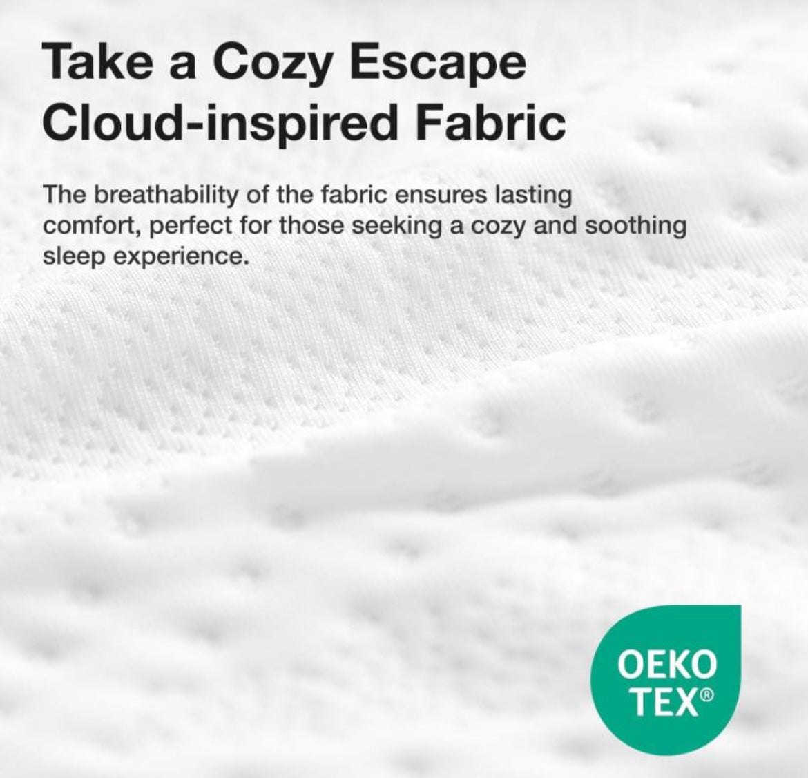 TWIN 6” memory foam mattress NANO GEL Cooling Comfort
