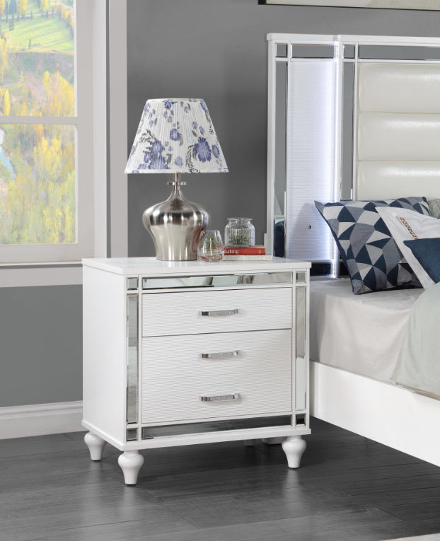 QUEEN BED FRAME - DRESSER - MIRROR - NIGHTSTAND