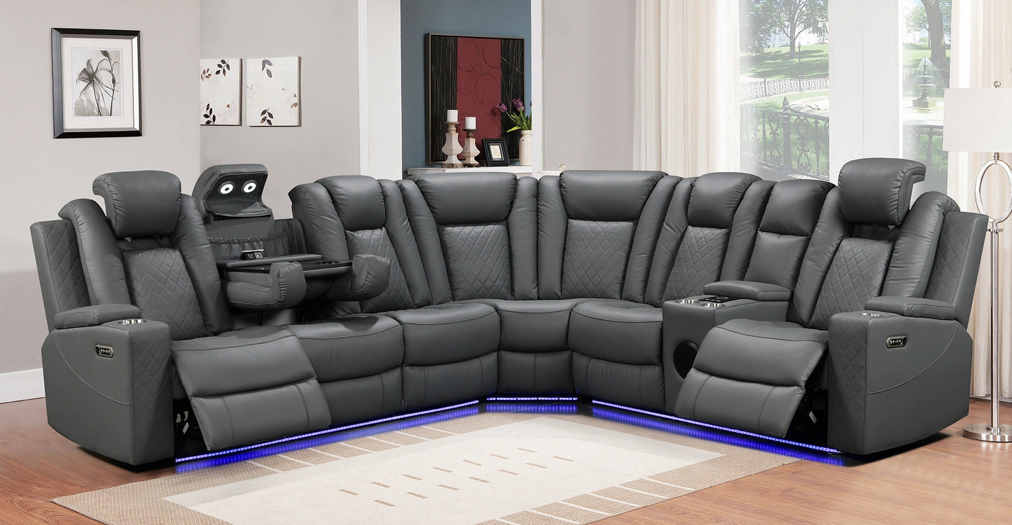 Daytona Gray

3-Pc Power Sectional