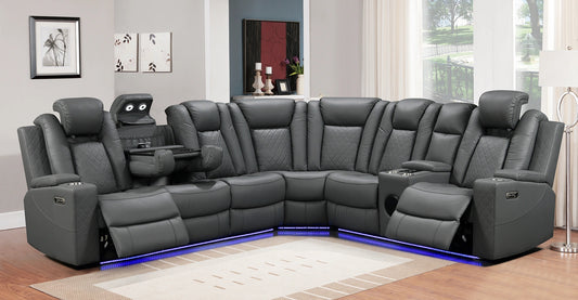 Daytona Gray

3-Pc Power Sectional
