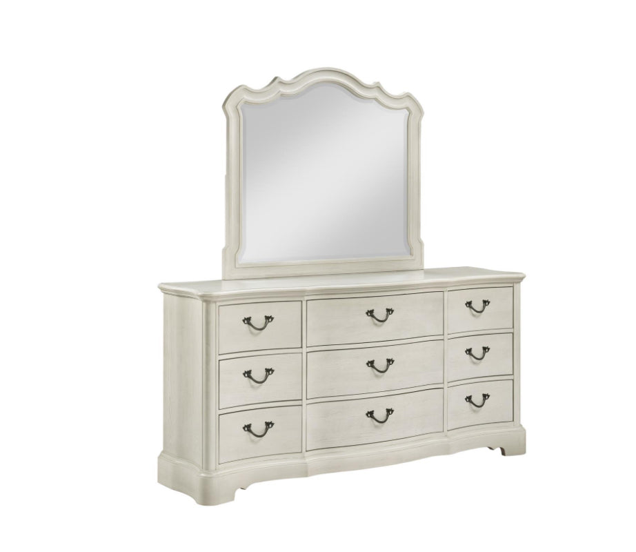B456 - ZAYDEN 4 PC (Queen Bed, Dresser, Mirror, Nightstand)