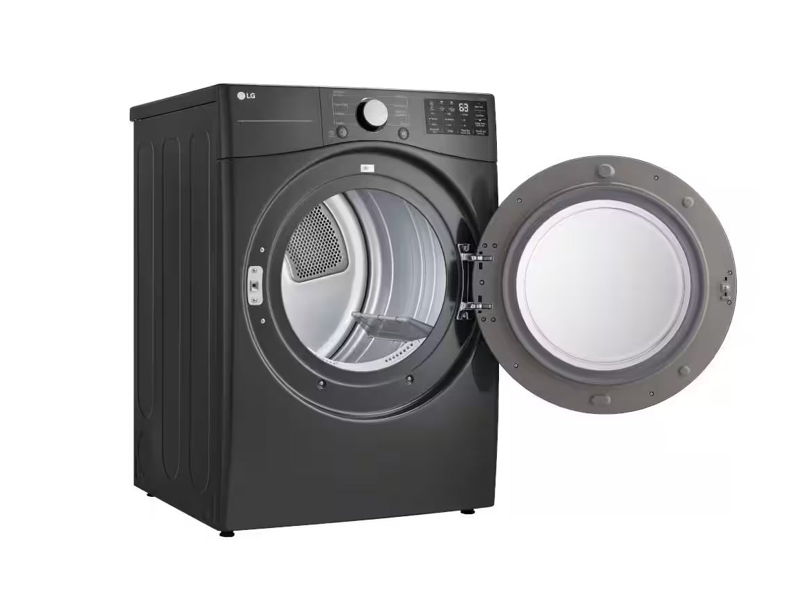 LG
5.0 cu. ft. Stackable Front Load Washer with 6 Motion Cleaning Technology and 
7.4 cu. ft. Vented Stackable Electric Dryer with Sensor Dry Technology on silver color