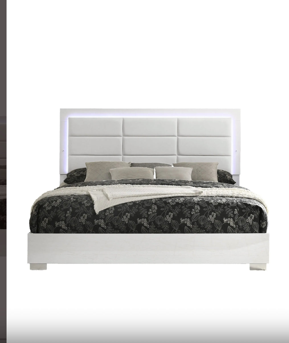 Juego de dormitorio Manhattan de estilo italiano Queen