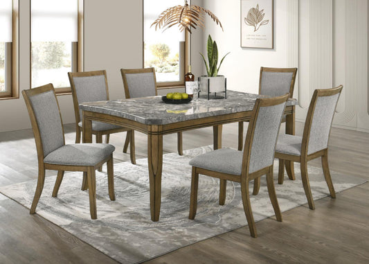 DINING TABLE & 4 SIDE CHAIRS