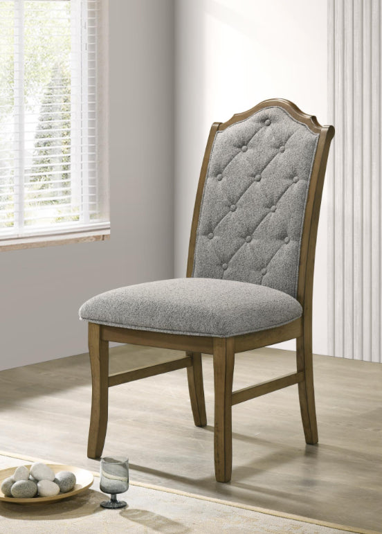 D074-5PC
 DINING TABLE & 4 SIDE CHAIRS