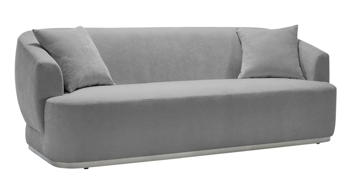 MONACO SOFA & LOVESEAT SET GREY