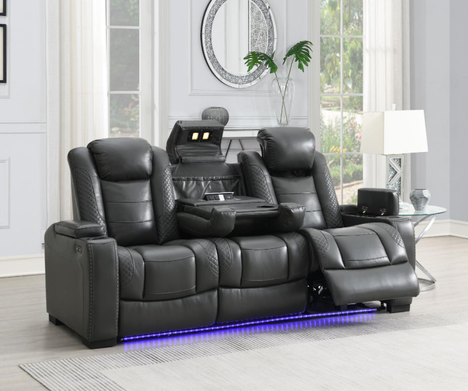 U93-2PC POWER RECLINING SOFA-POWER RECLINING LOVESEAT