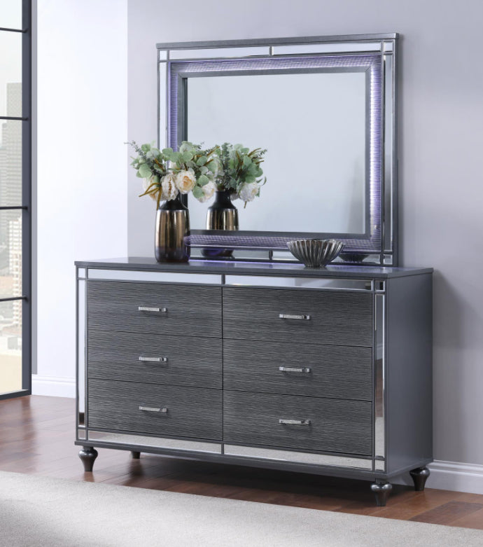 B223-QDM	QUEEN BED-DRESSER-MIRROR-NIGHTSTAND