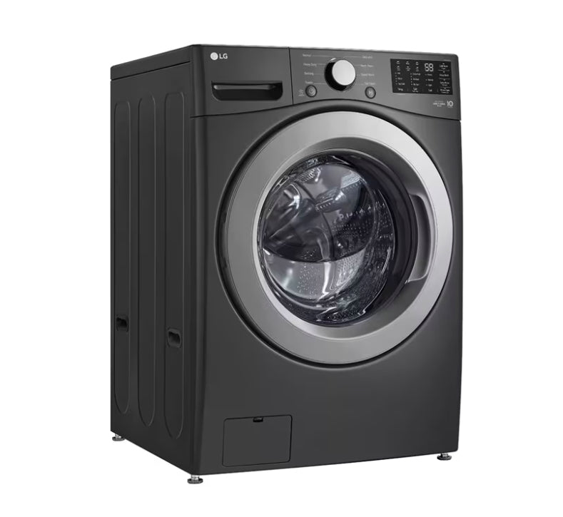 LG
5.0 cu. ft. Stackable Front Load Washer with 6 Motion Cleaning Technology and 
7.4 cu. ft. Vented Stackable Electric Dryer with Sensor Dry Technology on silver color