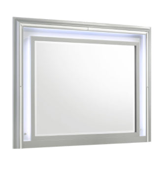 VERONICA BED     Includes: One (1) queen bed, one (1) nightstand, one (1) dresser, one (1) dresser mirror,