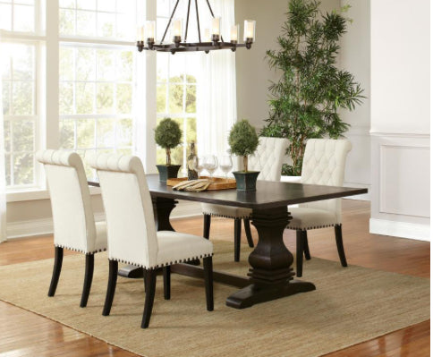 PARKINS DINING ROOM Parkins 7-piece Rectangular Dining Table Set Rustic Espresso