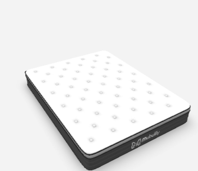 Queen Size Hybrid Mattress (12inches) combines the comfort of gel memory foam