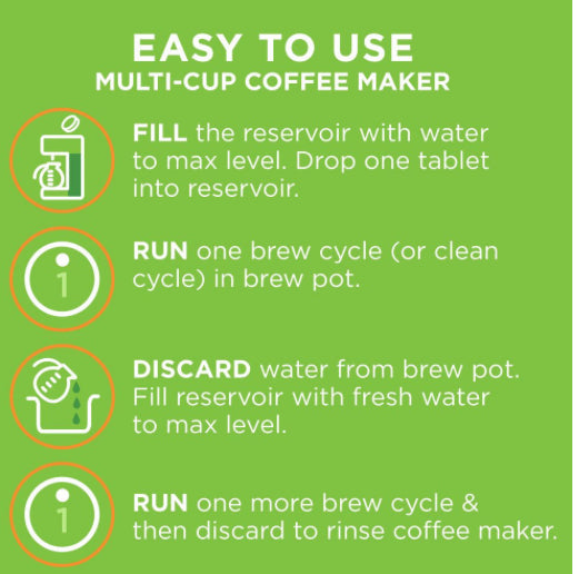 Coffee maker cleaner