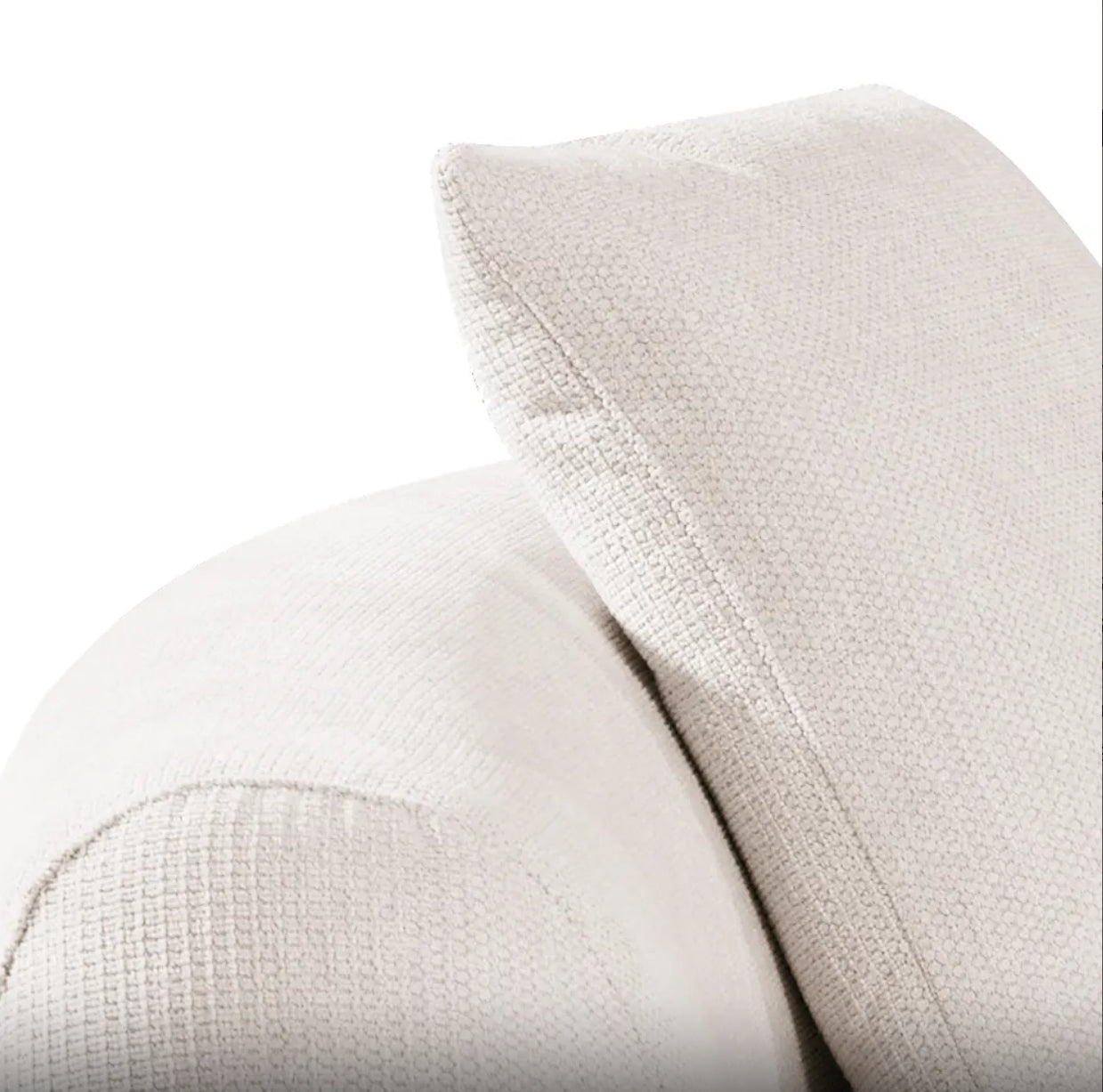 Brickell Contemporary Sofa Cream